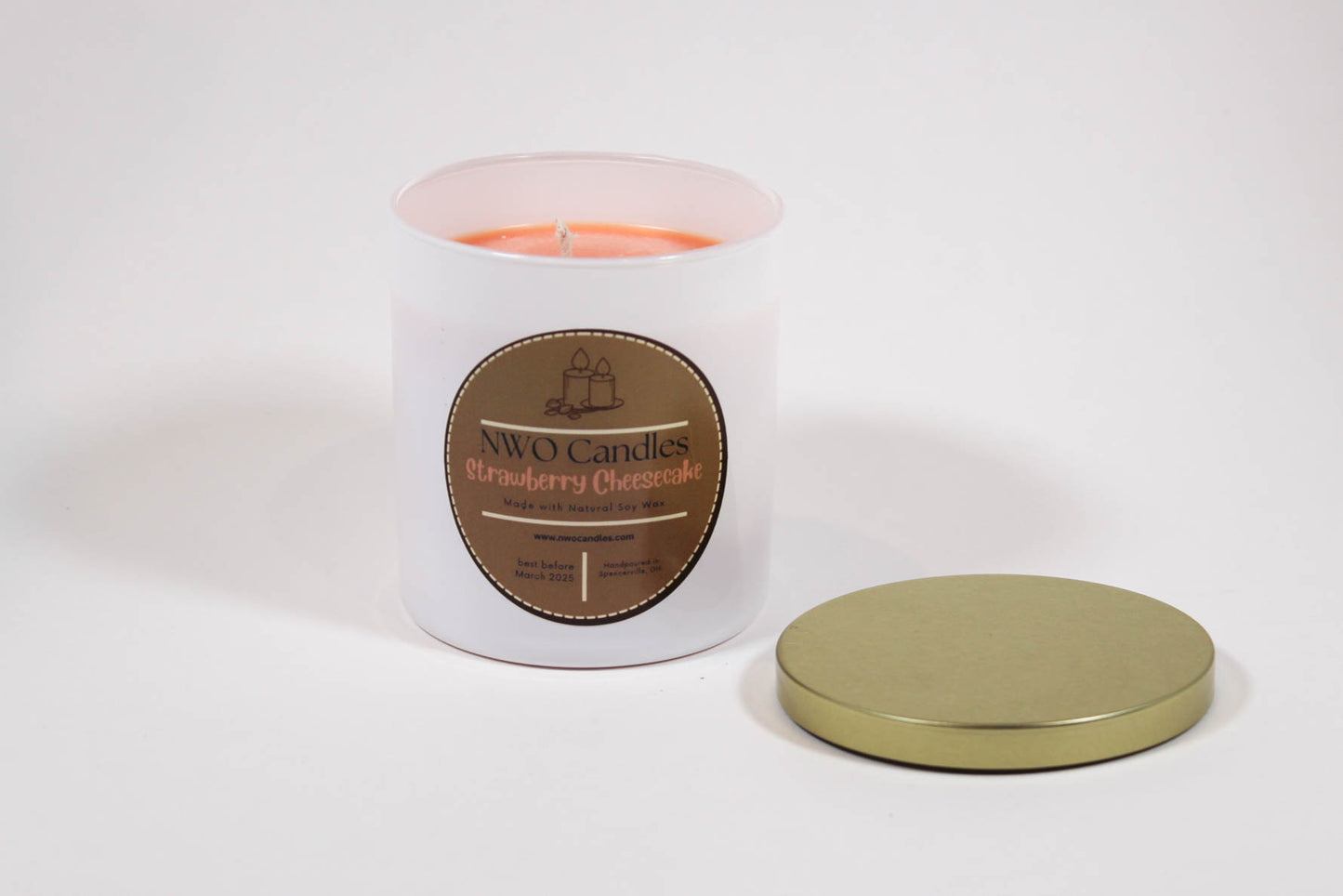 Strawberry Chessecake Natural Soy Candle